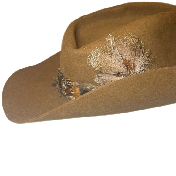 STETSON Authentic Beaver 3X Size 7 3/8 Hat - Picture 8 of 12